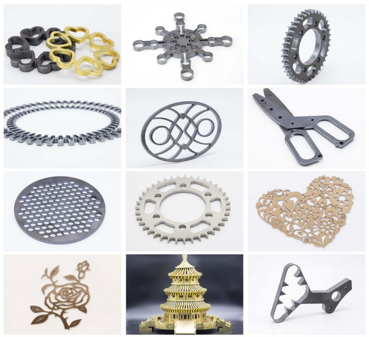 1000w 2000w Sheet Steel Metal Tube Cnc Fiber Laser Cutting Machine For Sale 1000w 2000w stålplate metallrør Cnc fiberlaserskjæremaskin til salgs