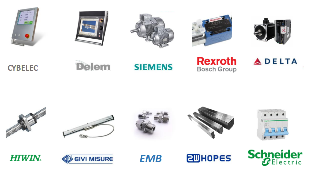 160t-4000 4-axis Cnc Hydraulic Bending Machine Press Brake 160t-4000 4-akset Cnc hydraulisk bøyemaskin kantpress