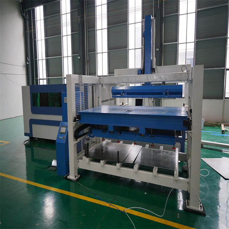 1kw 1,5kw 2kw fiberlaserskjæremaskin for skjæring av metallplater 3000x1500mm