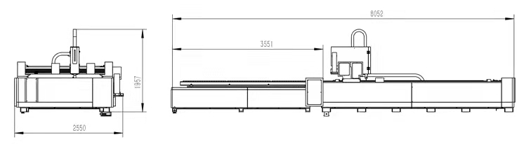 1kw 2kw 3kw 6kw Cnc Fiber Laser Cutting Machines For Stainless Steel Metal Sheet 1kw 2kw 3kw 6kw Cnc fiberlaserskjæremaskiner for metallplater i rustfritt stål