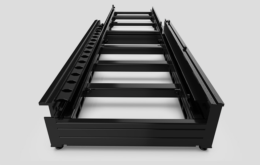 4kw fiberlaserskjæremaskin