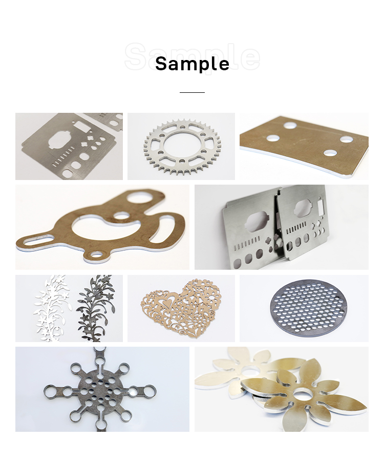 500w Plater Billig Pris Fiberlaserskjæremaskin til salgs