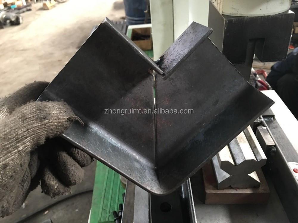 60t Q35-16 Hydraulic Ironworker Shearing Punching Bending And Notching Machine 60t Q35-16 hydraulisk jernbearbeider skjærende stansebøye- og hakkmaskin