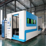 Høypresisjon Cnc Medium Bredde Metallplater Fiber Laser Cutting Machine