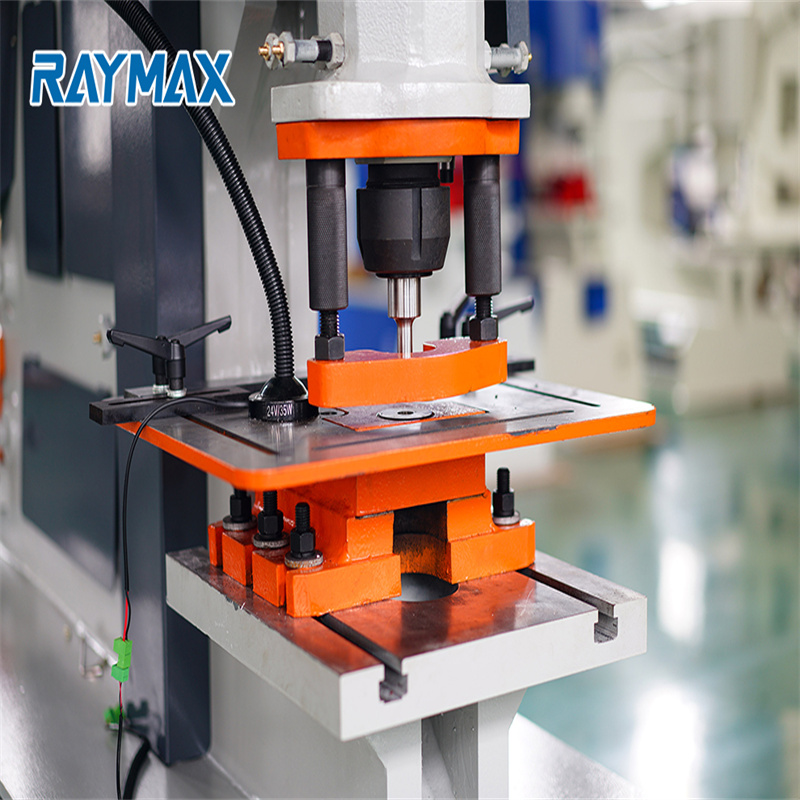 Manuell Punch Iron Worker Hydraulisk Ironworker Machine