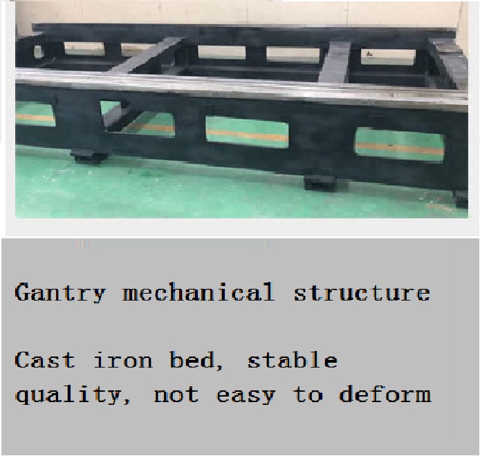 Fiber Laser Cutting Machine With Temper Glass Cutting Laser Machine Fiberlaserskjæremaskin med herdeglassskjæremaskin