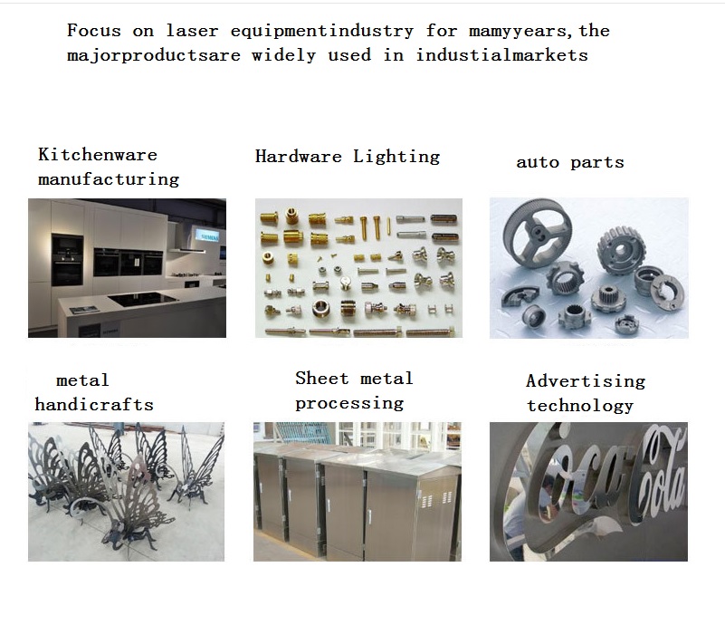 Fiber Laser Cutting Machine With Temper Glass Cutting Laser Machine Fiberlaserskjæremaskin med herdeglassskjæremaskin