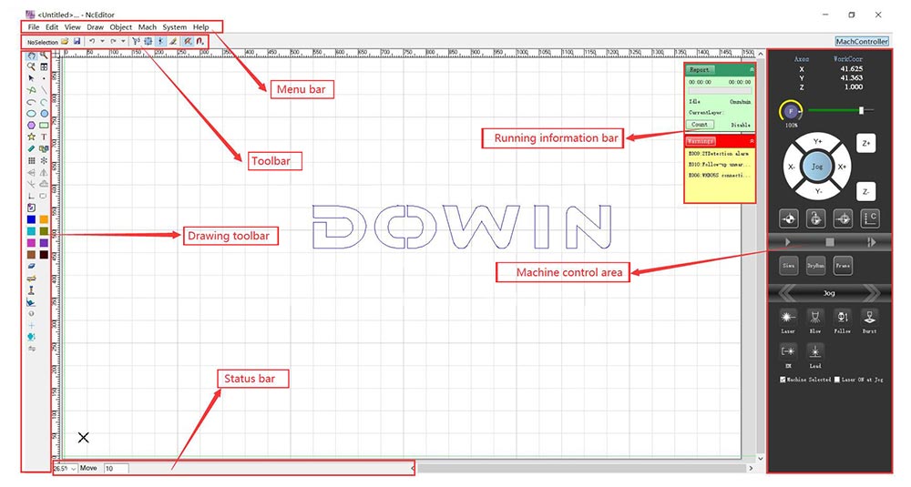 Høypresisjon 1000w fiberlaserskjæremaskin Pris