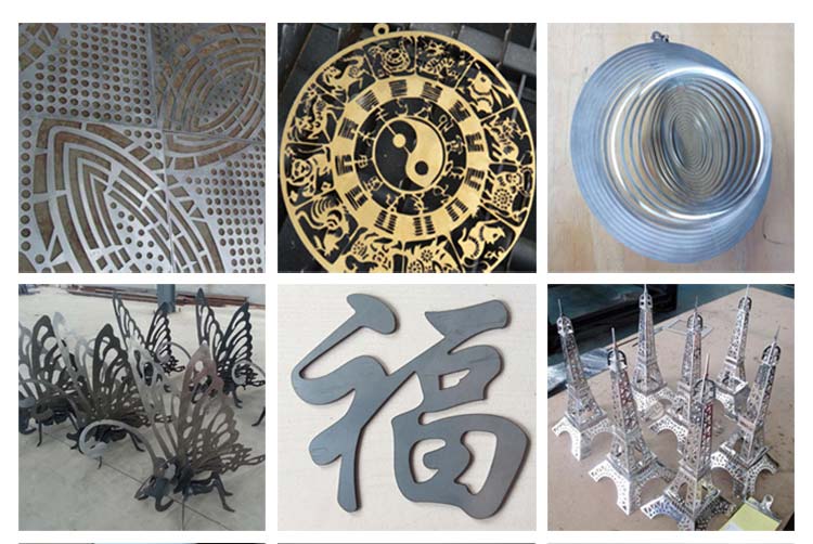 Høypresisjon 1000w fiberlaserskjæremaskin Pris