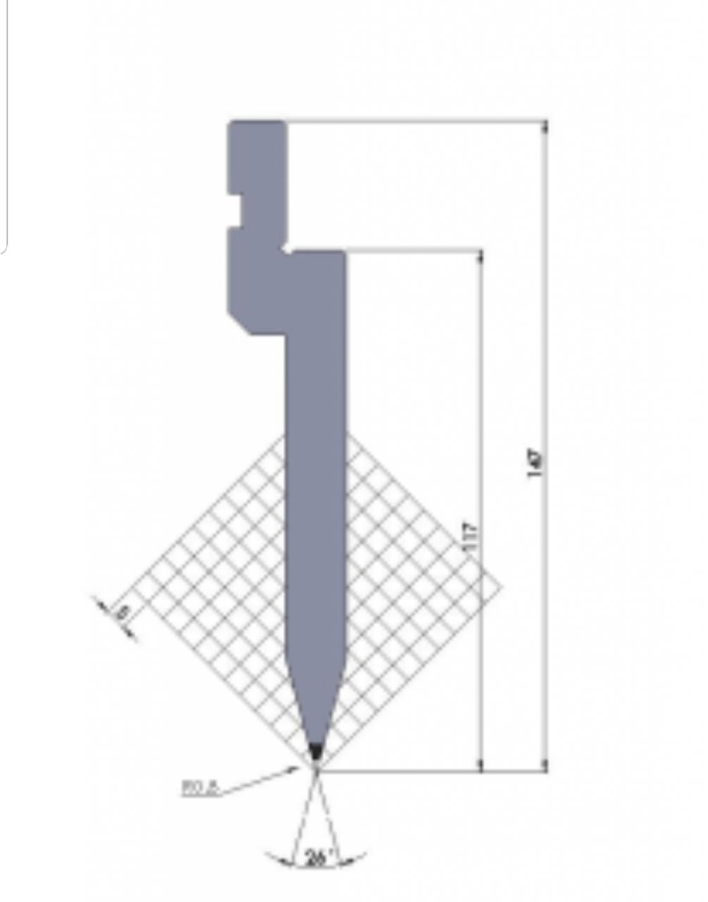 Hydraulic Press Brake Of 130t/3200mm 4+1 Axis Delem Da53t Cnc Press Brake Hydraulisk kantpress på 130t/3200 mm 4+1 akse Delem Da53t Cnc kantpress