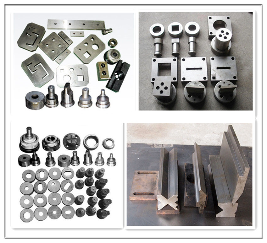 Q35y Series Hydraulic Ironworker Shearing And Punching Machine Q35y Series Hydraulisk Ironworker klippe- og stansemaskin