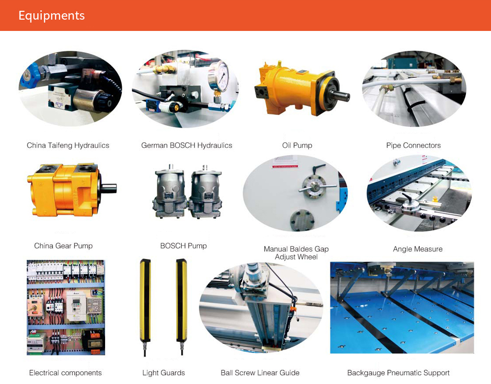 QC11K 10 12 16 mm 3200 4000mm Metal Guillotine Shear CNC Guillotine Shearing Machine QC11K 10 12 16 mm 3200 4000 mm metall giljotin skjær CNC giljotin klippemaskin