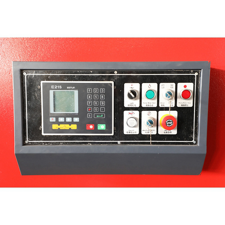 Qc12y / Qc12k Sheet Metal Steel Plate 6mm X 3200 Cnc Hydraulic Swing Beam Shear Machine Qc12y / Qc12k metallplate stålplate 6 mm X 3200 Cnc hydraulisk svingbjelke skjærmaskin