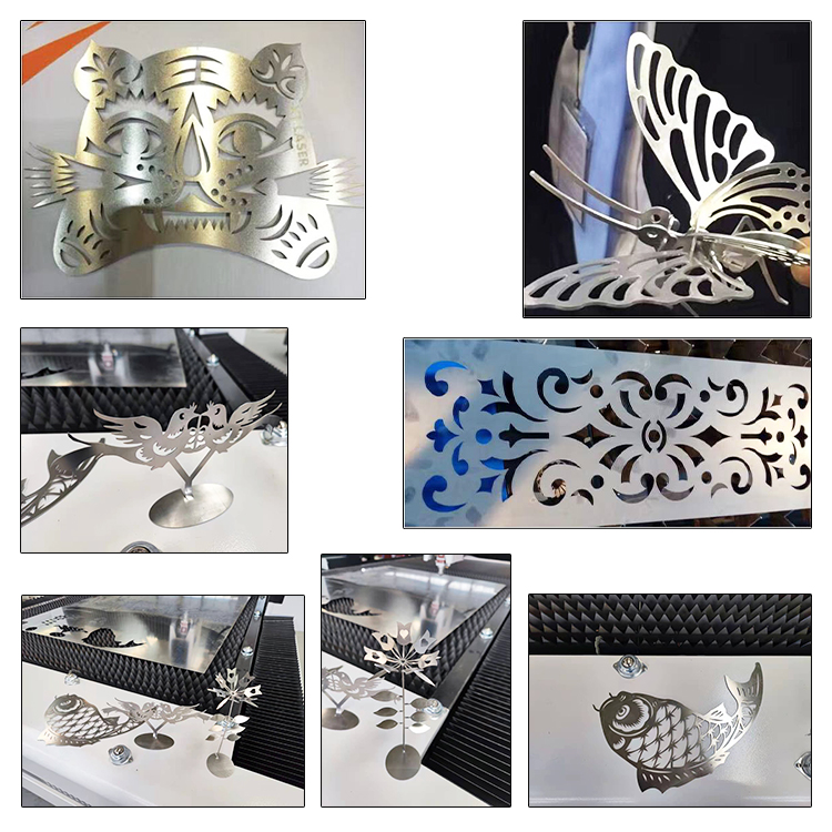 Rotary Cnc Metal Pipe Tube Sheet Laser Cutter 2000w Fiber Laser Cutting Machine Roterende Cnc metallrørrørsplate laserkutter 2000w fiberlaserskjæremaskin